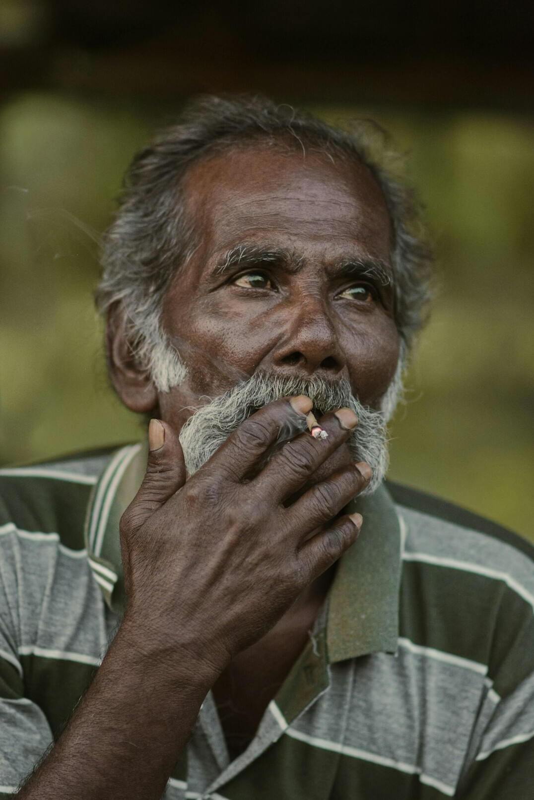 Portrait of a man with a beard